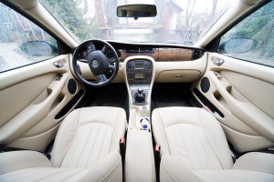 interior of exclusive limousine - photo taken by lens 12-24mm at 12mm