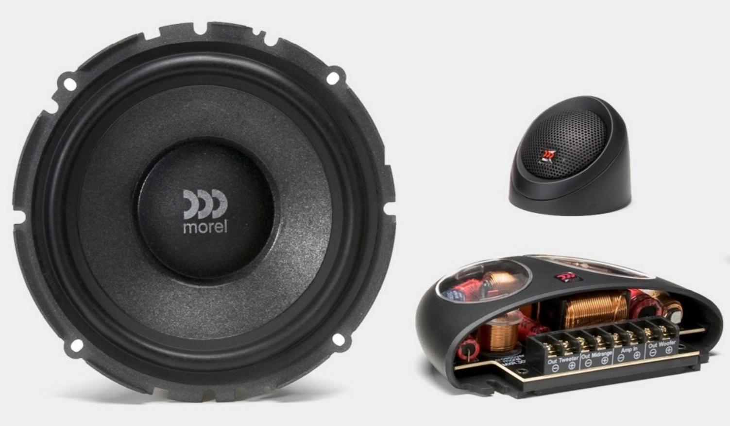 Morel Virtus 603 6-1 3-Way 300W Virtus Series Component Speakers by