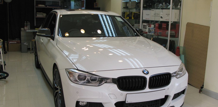 寶馬3系安裝 Genesis & Helix A4 放大器