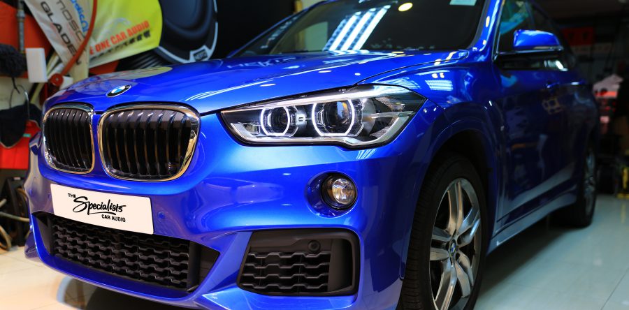 BMW X1 換Audison寶馬專用喇叭