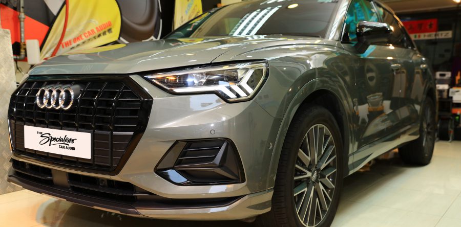 Audi Q3 音響升級意大利HSS Fidelity喇叭