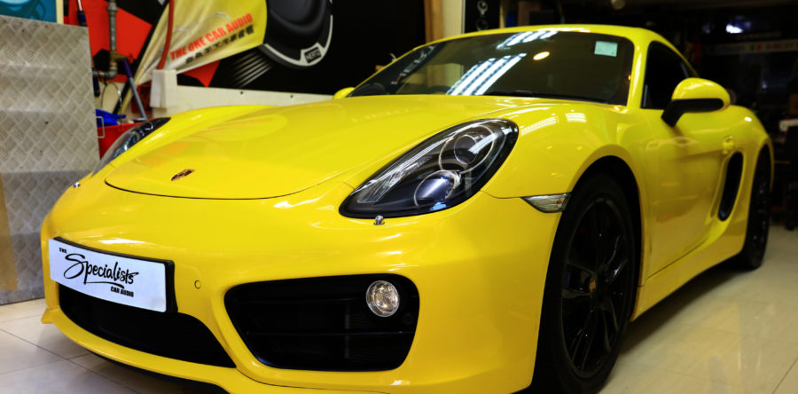 Porsche Cayman S 音響升級