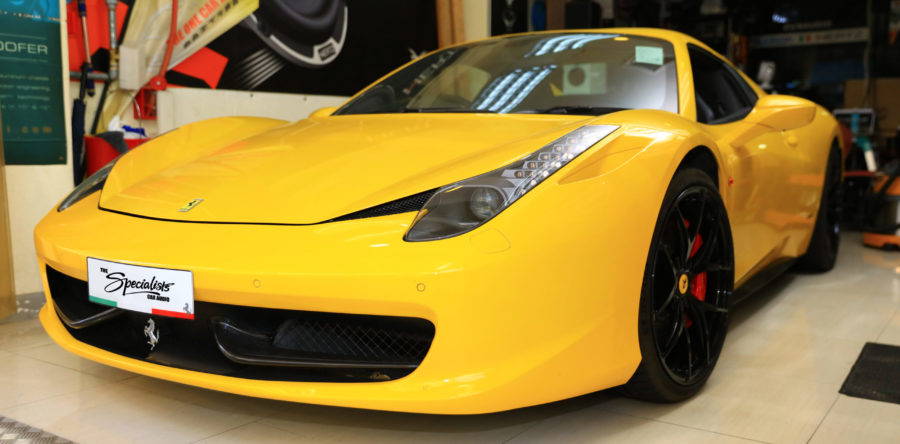 再來，法拉利458 Spider 喇叭升級