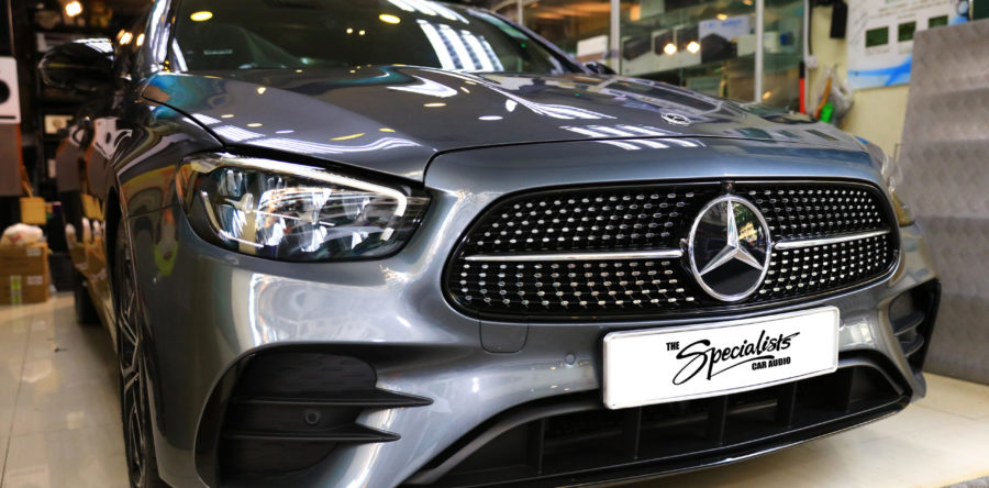 Benz E300 的升級音響系統