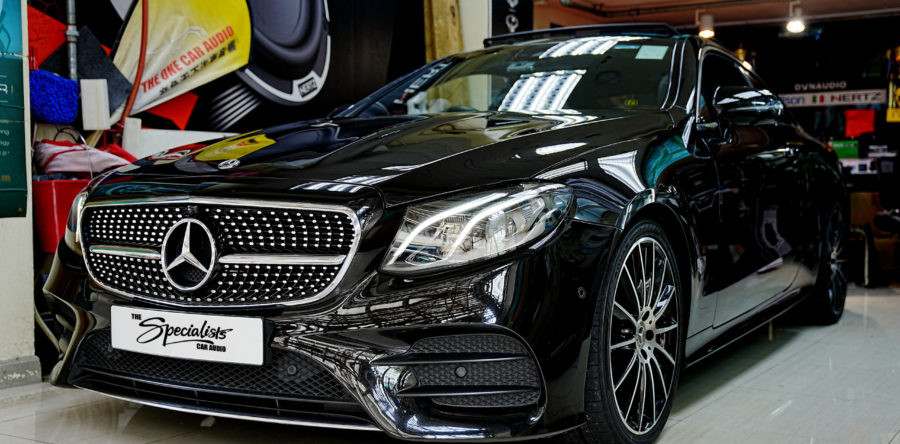 升級Benz E300的音響系統