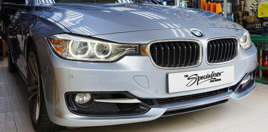 BMW 328i 安裝 Audison F8.9 bit